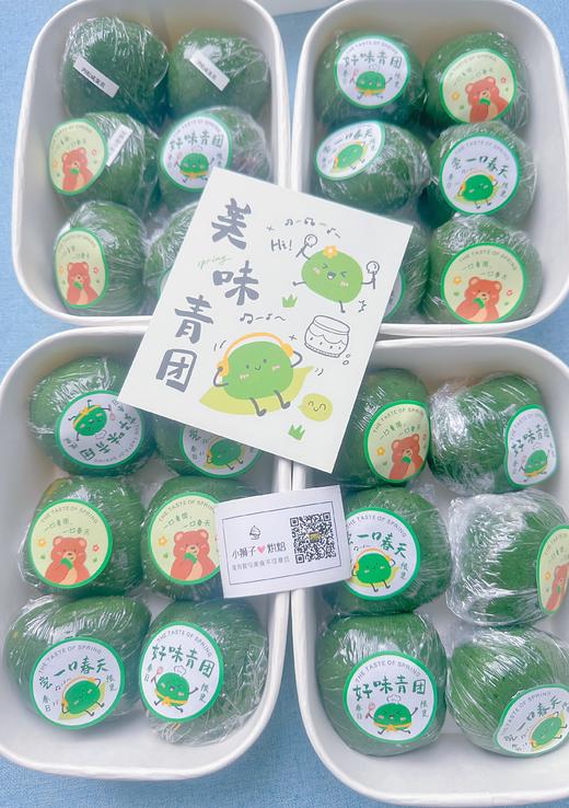 狮子家-🌿 春日限定·艾草青团 软糯清香，好吃不腻 一口咬下去，全是春天的味道 商品图6