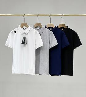 F031223休闲商务款简约百搭透气舒适短袖POLO衫上衣
