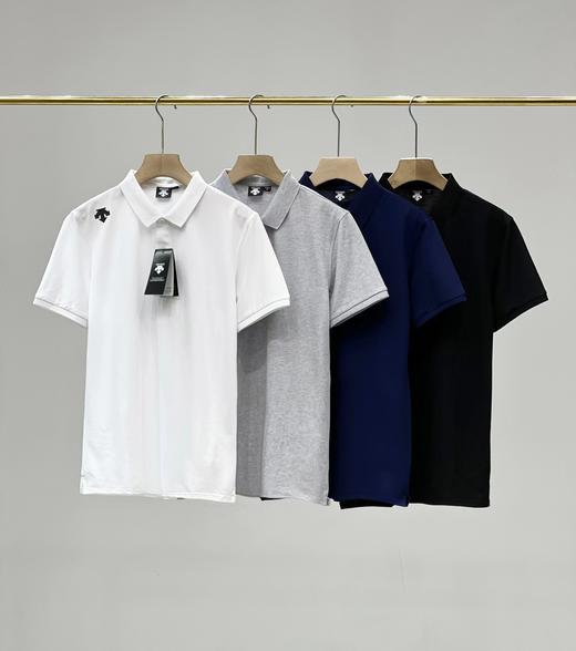 F031223休闲商务款简约百搭透气舒适短袖POLO衫上衣 商品图0