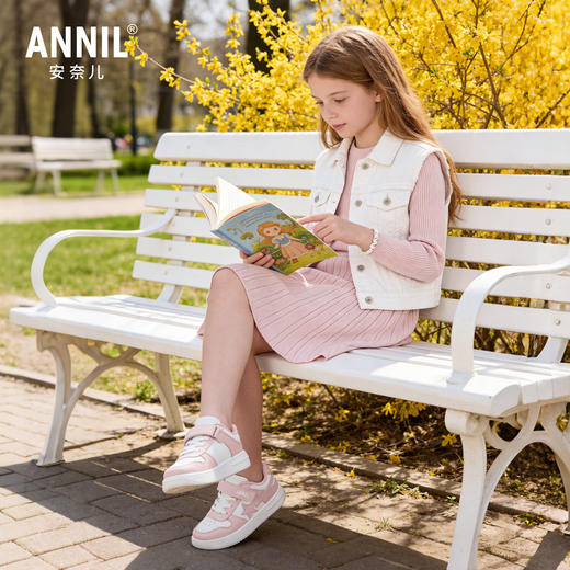 ANNIL/安奈儿男女童春季儿童板鞋防滑耐磨HM6104777 商品图1