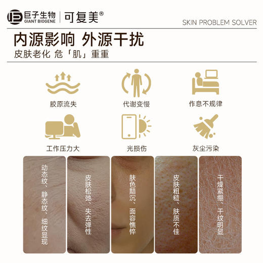 可复美小金膜凝润抚纹精华面膜补水保湿弹润紧致淡纹 商品图5