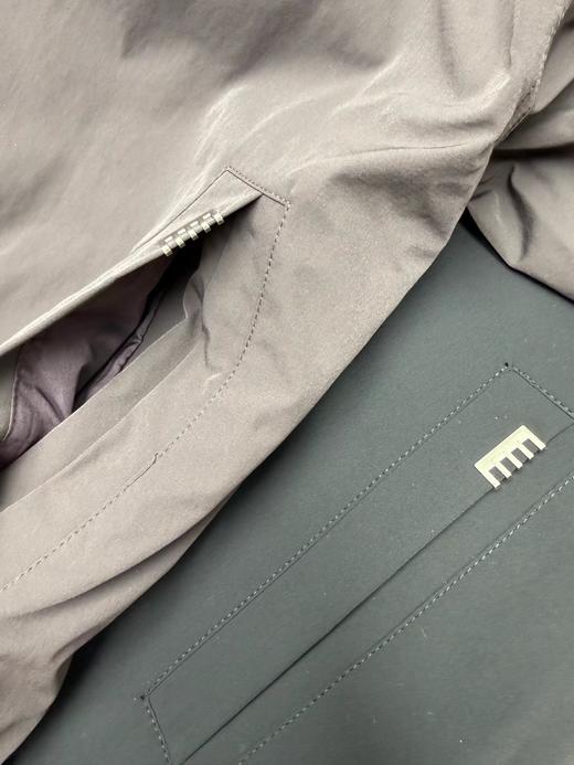 F031244新款美式潮牌拼接牛仔外套男春秋季痞帅休闲翻领拉链夹克 商品图9