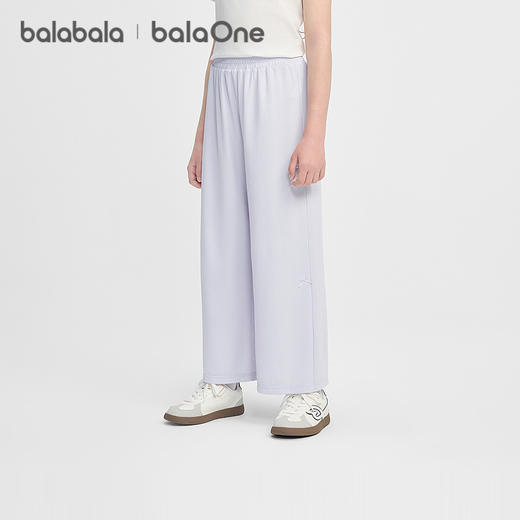 巴拉巴拉童装儿童裤子女童长裤夏装2026新款直筒裤百搭甜美蝴蝶结 商品图2