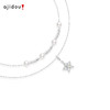 AJIDOU阿吉豆项链女款珍珠星星双层叠戴设计感小众轻奢气质锁骨链 商品缩略图2