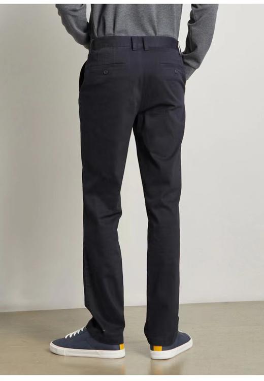 【直发】圣大保罗秋冬男士特柔棉弹合身收脚直筒裤DPWWPM22A331 商品图1