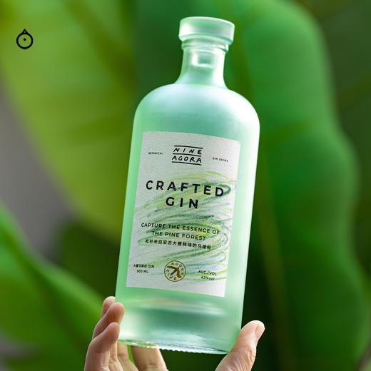 企鹅市集|NINE AGORA酒局 马尾松金酒500ml 浙江安吉大聋林场合作款 清新植物香 商品图1