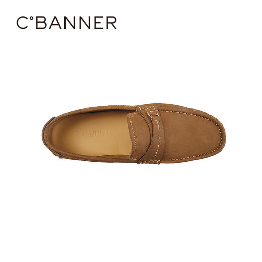 千百度2026春季男鞋质感柔韧度好穿着不磨脚乐福鞋A26160665 商品图2