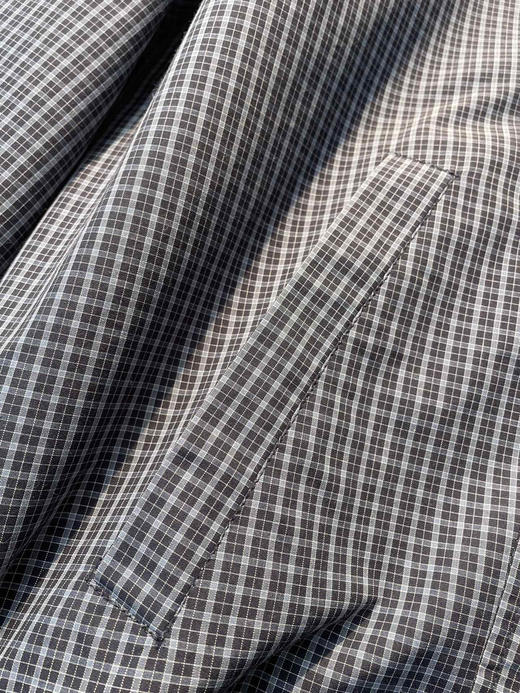 312-3 渠道圆正 miu 26ss 刘浩存 格纹夹克外套 商品图13