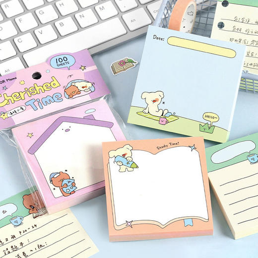 NOTE FOR墩墩街日常系列100张便签 商品图1
