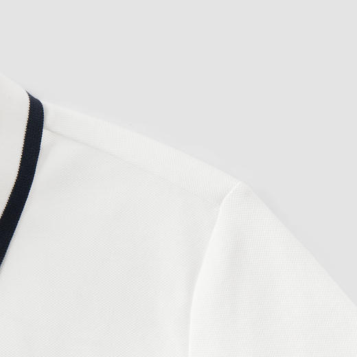 森马迪士尼合作系列POLO衫女夏季修身绣花撞色休闲风时尚百搭衣服 商品图3