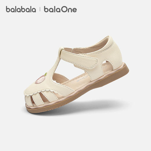【balaOne】巴拉巴拉童鞋儿童凉鞋女童2026夏新款精致绣花休闲鞋 商品图0