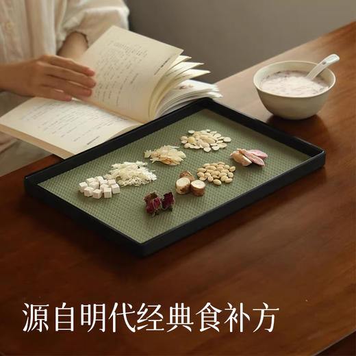 【七白饮】七白饮 以白养白 晶莹如玉 椰子 铁棍山药 杏仁银耳百合白扁豆茯苓魔芋粉重瓣玫瑰  商品图1