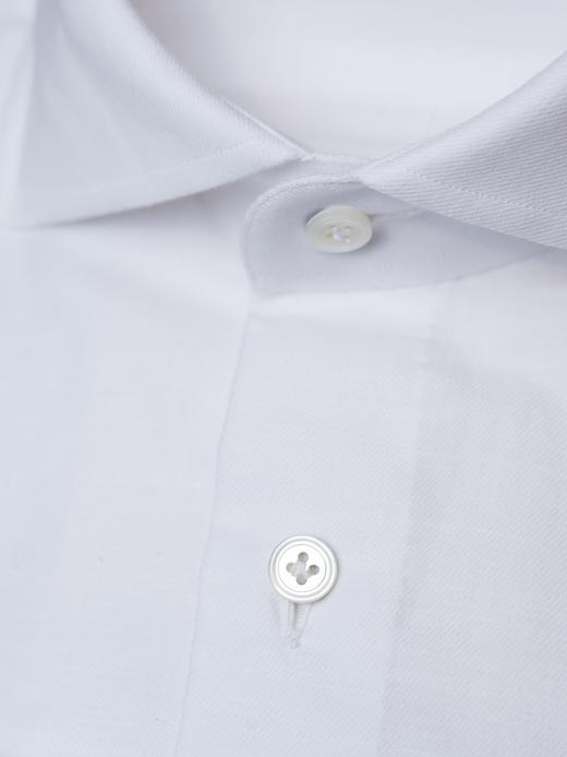100Hands 白色斜纹棉衬衫 商品图9