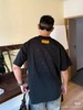 F031243新款简单时尚活力字母logo印花慵懒随性圆领短袖T恤 商品缩略图5