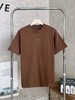 F031257春夏新款刺绣logo时尚百搭简单大气柔软舒适圆领短袖T恤 商品缩略图2