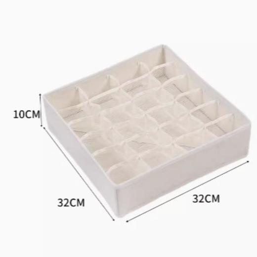 派士龙棉麻收纳盒24格 商品图0