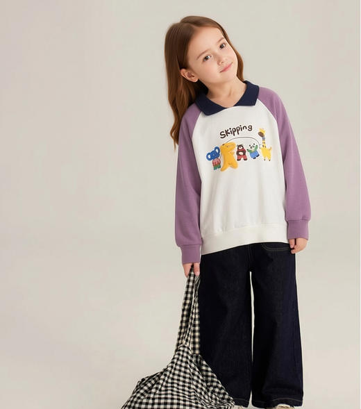 【49.9元/2件起任选】儿童春季卫衣卫裤男童女童休闲卫衣休闲裤 商品图1