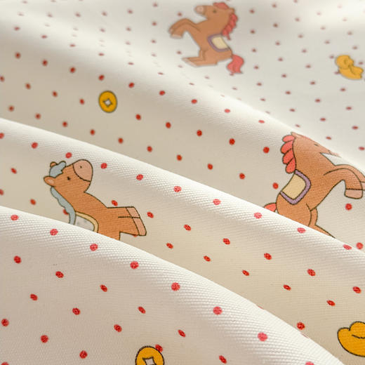 【品牌直发】加倍生活 全新升级原棉老粗布细纱工艺床单凉席三件套-马上发财系列 11色可选yc0318019 商品图3