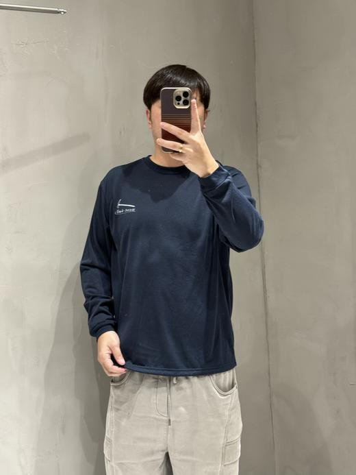 点此购买 montbell春秋季男女款户外登山速干透气防晒长袖T恤 ss 342042 商品图2