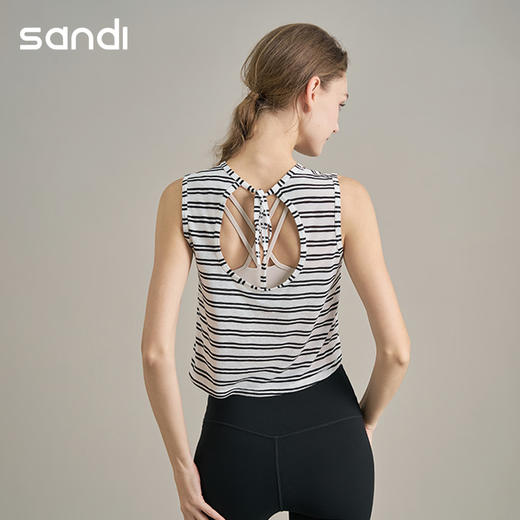 ST26033	sandi背心罩衫 无胸垫 商品图0
