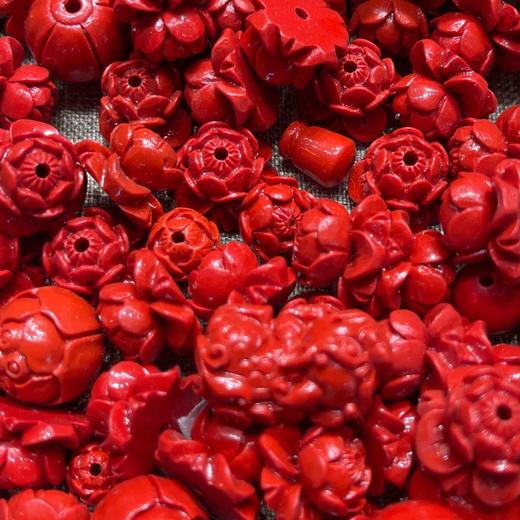 50元/颗朱砂散珠 商品图6