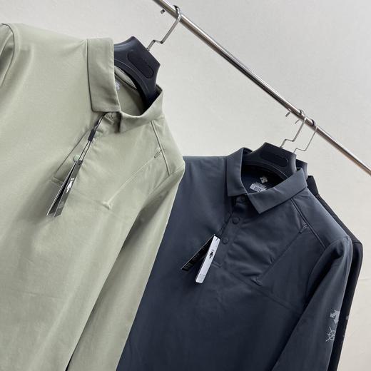 点此购买 迪桑特春秋季男士DUALIS系列都市通勤百搭长袖polo衫 yh 342098 商品图11