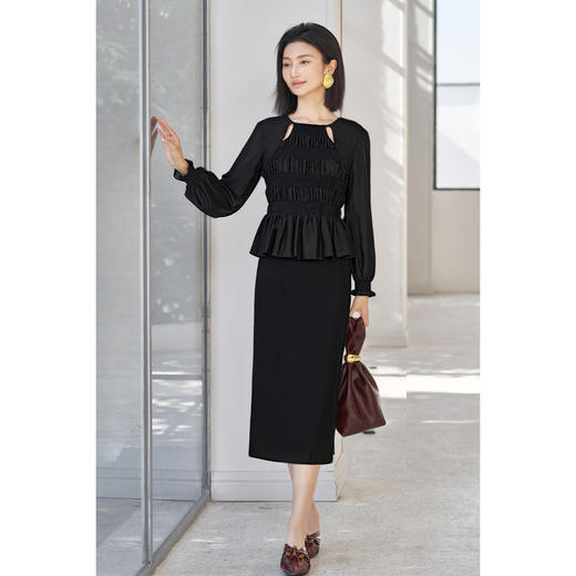 衬衫+半裙 套装5P25CG5048 商品图3