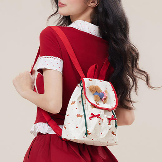 萌趣卡通腊肠狗双肩包-纪念日百货门店同款169443261 商品图2