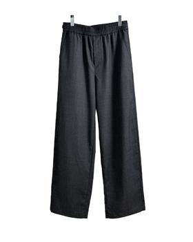 男款羊毛休闲直筒裤长裤he