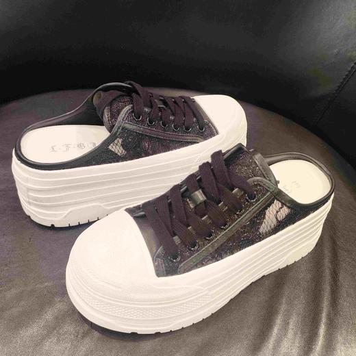 LFGJ 17914厚底松糕鞋半拖 商品图10