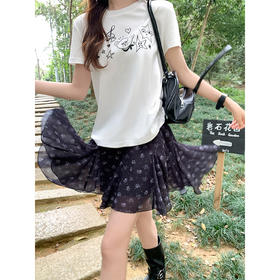 <曾小咸推荐>3.15现货秒杀 ！微信超特价！韩系卡通印花短袖 日常119.99 立减50 秒杀59.99！！