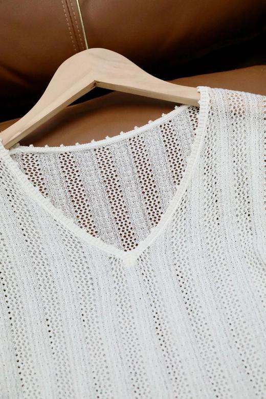 【服饰/饰品】朦胧微透天丝亚麻罩衫 B0125222 商品图12