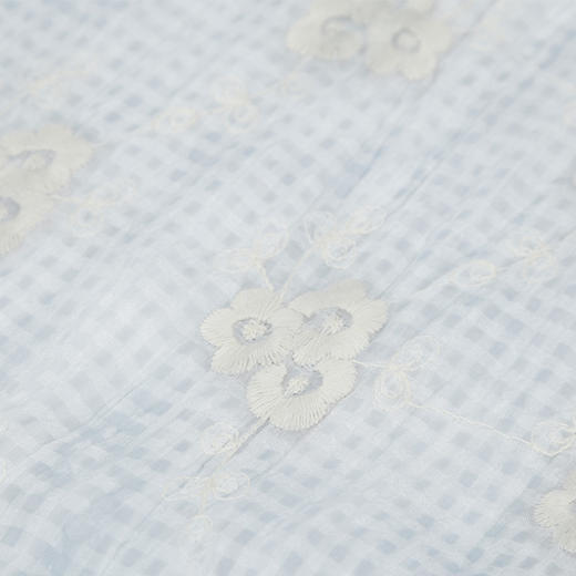 蕾丝格纹三角巾丝巾-纪念日百货门店同款169698598 商品图7