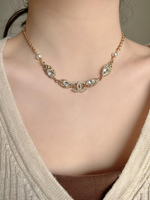 香奈儿 26c麦穗水钻choker项链（XTY） 商品图0