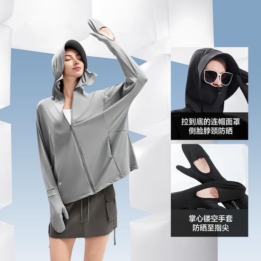 【原纱防晒 高效阻隔】素湃Supield指尖护手背防晒衣F588 吸湿速干 接触凉感 商品图2