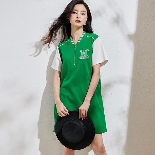 剩L 芳外新款宽松直筒裙显瘦中长款连衣裙女8T22CL1321 商品图3