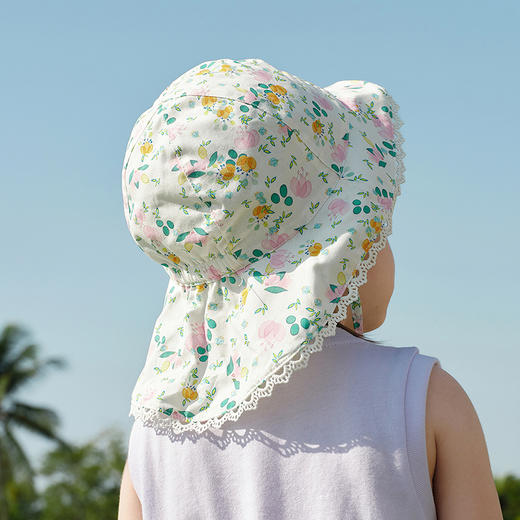 【balaOne】巴拉巴拉儿童大帽檐空顶帽2026年女童帽子遮阳防晒帽 商品图3