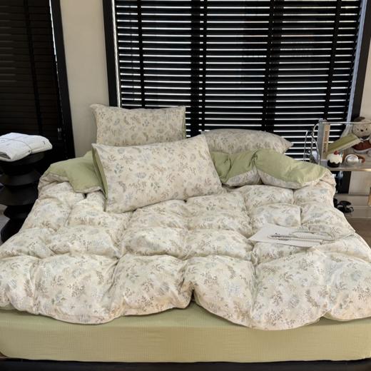 【好货团‼️88抢】早春A类有氧沐纱棉四件套， 让你的睡眠质量瞬间升级！韩国🇰🇷有氧沐纱棉四件套贝 商品图6