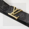 F031249男士好礼黑色带身金扣皮带大气上档次男士腰带 商品缩略图5