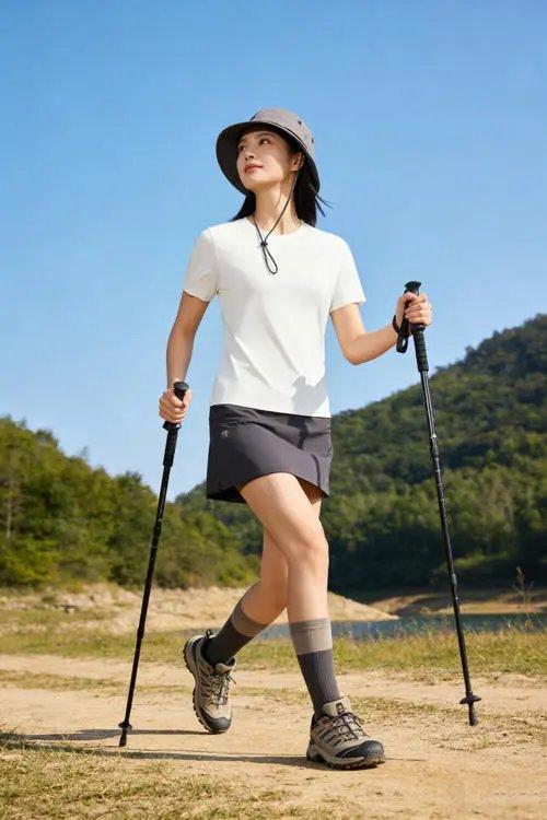 【10A 抑菌 单向导湿速干】云感裸肤防晒山茶香T恤（B57-2606） 商品图2