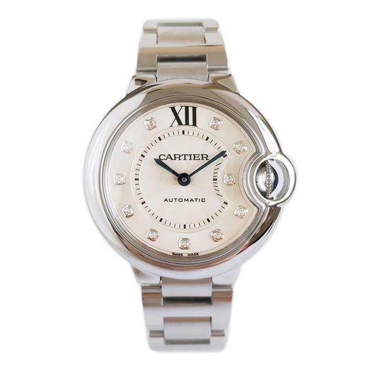 【95新】CARTIER 卡地亚WE902074自动机械机芯33MM（女款）蓝气球系列镶嵌钻石刻度060326NJS03 商品图0