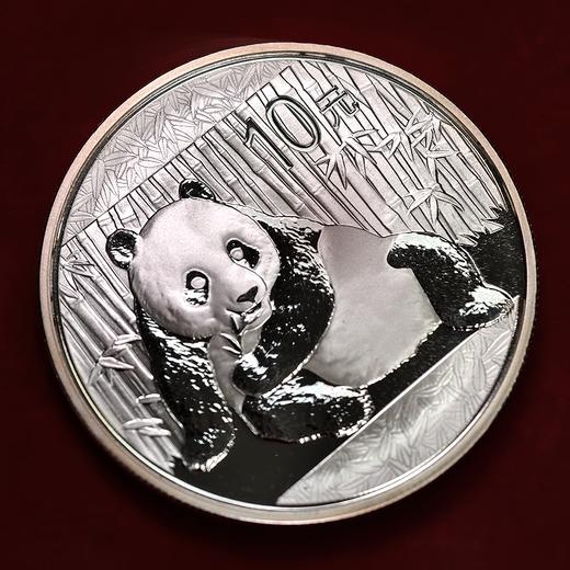 【售出不退】2015年熊猫银币！1盎司！唯一特殊版别！ 商品图1