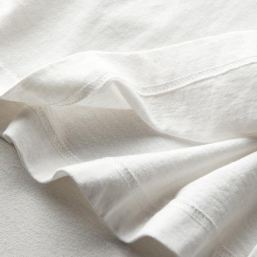 ROMI STUDIO"简约基础"汉麻混纺印花百搭圆领短袖T恤 RWCRSU5854 商品图4