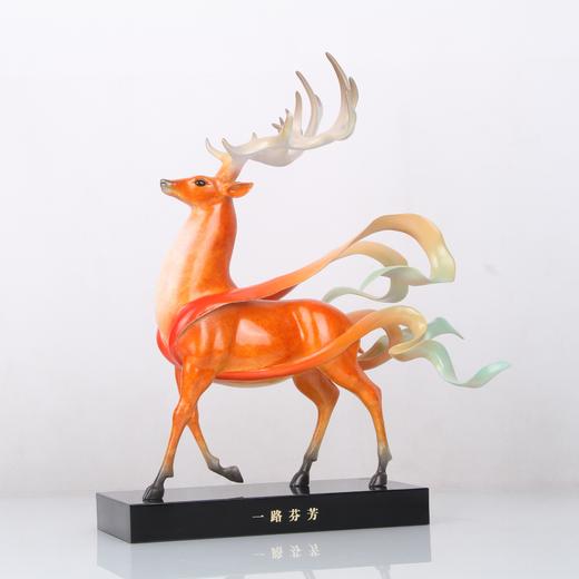 宇达青铜摆件 创意艺术礼品《一路芬芳》家居装饰工艺摆件 商品图2