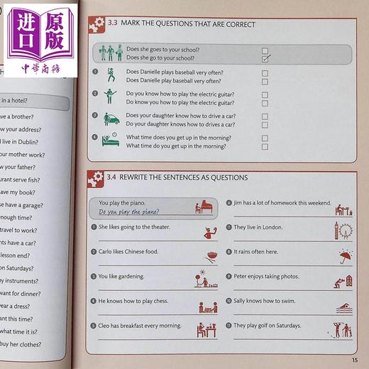【中商原版】托福雅思备考语法书3册 DK 人人学英语指南练习册English for Everyone Grammar 牛津袖珍Oxford Learners Pocket 商品图4