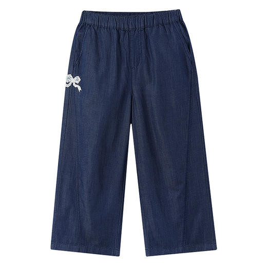 【实体店同款】女童全腰梭织裤夏季新款安奈儿童装AG626219 商品图5