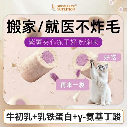 澳滋麦乐免激宠物冻干零食乳铁蛋白惊吓情绪呵护鸡肉冻干猫咪零食 商品图0