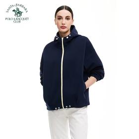 【直发】圣大保女装罗宽松版可调节抽绳收口柔软透气卫衣PS22KJ113W