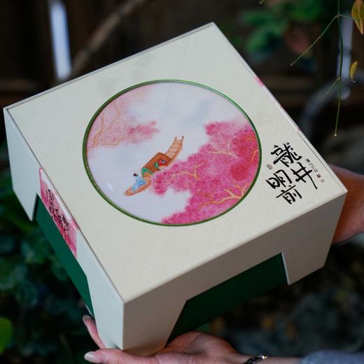 36元一套 / 一箱16套 桃花依旧220【龙井 双罐 米色】 商品图2