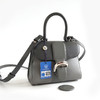 【95新】Delvaux德尔沃Brillant系列深灰色mini Brillant手提单肩包女士270226NJS15 商品缩略图1